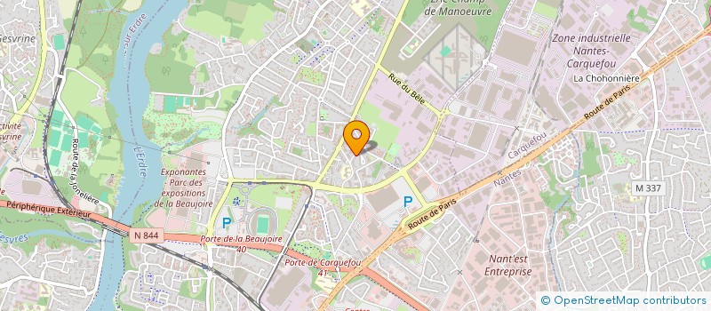 localisation de l'entreprise MONSIEUR LOIC TRICHEREAU à NANTES
