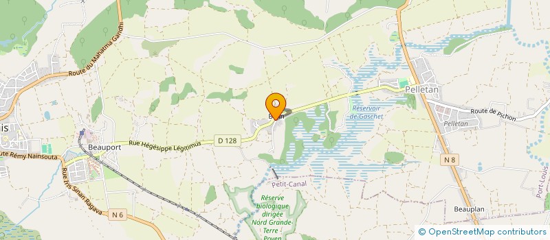 localisation de l'entreprise MONSIEUR LOIC TRIVIAL-FAULECH  PORT-LOUIS