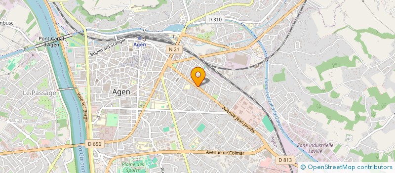 localisation de l'entreprise MONSIEUR LOIC TROUILLE  AGEN