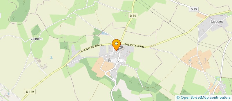 localisation de l'entreprise MONSIEUR LOIC VALERY  ETALLEVILLE