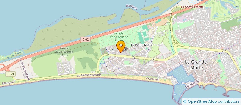 localisation de l'entreprise MONSIEUR LOIC VALVERDE  LA GRANDE-MOTTE