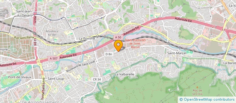 localisation de l'entreprise MONSIEUR LOIC VALVERDE à MARSEILLE