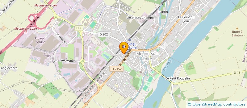 localisation de l'entreprise MONSIEUR LOIC VARIOT  MEUNG-SUR-LOIRE