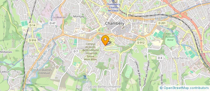 localisation de l'entreprise MONSIEUR LOIC VASEUX  CHAMBERY