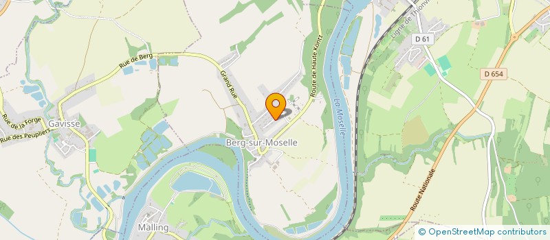 localisation de l'entreprise MONSIEUR LOIC VELASCO à BERG-SUR-MOSELLE