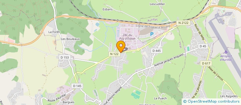 localisation de l'entreprise MONSIEUR LOIC VERDIER à YTRAC