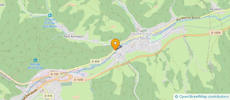 localisation de l'entreprise MONSIEUR LOIC VERGER  COLMAR