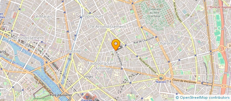 localisation de l'entreprise MONSIEUR LOIC VERLIAC  PARIS