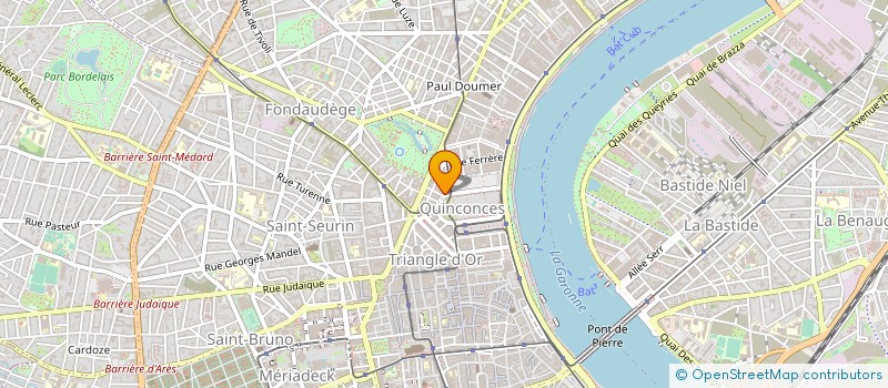 localisation de l'entreprise MONSIEUR LOIC VERSLUYSEN à BORDEAUX