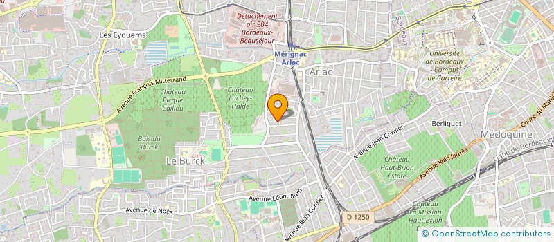 localisation de l'entreprise MONSIEUR LOIC VETIER  MERIGNAC