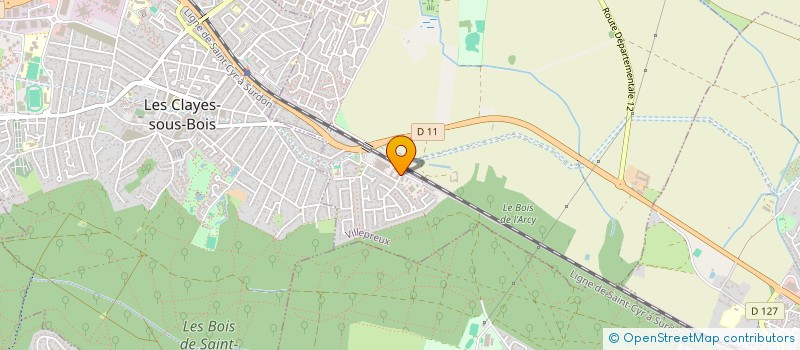 localisation de l'entreprise MONSIEUR LOIC VIBOUD  VILLEPREUX