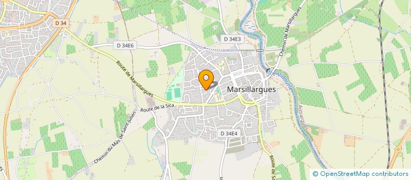 localisation de l'entreprise MONSIEUR LOIC VIDAL  MARSILLARGUES