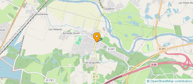 localisation de l'entreprise MONSIEUR LOIC VIGOUROUX  ABZAC