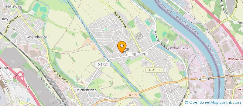 localisation de l'entreprise MONSIEUR LOIC VILLERMAIN  VILLAGE-NEUF