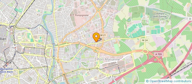 localisation de l'entreprise MONSIEUR LOIC VINEL à MONTPELLIER