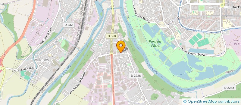 localisation de l'entreprise MONSIEUR LOIC VINHAS à NANTEUIL-LES-MEAUX