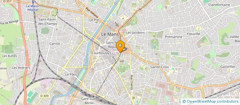 localisation de l'entreprise MONSIEUR LOIC VIRELY  LE MANS