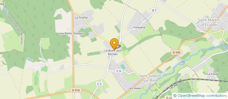 localisation de l'entreprise MONSIEUR LOIC VIVIEN à SAINT-SULPICE-SUR-RISLE