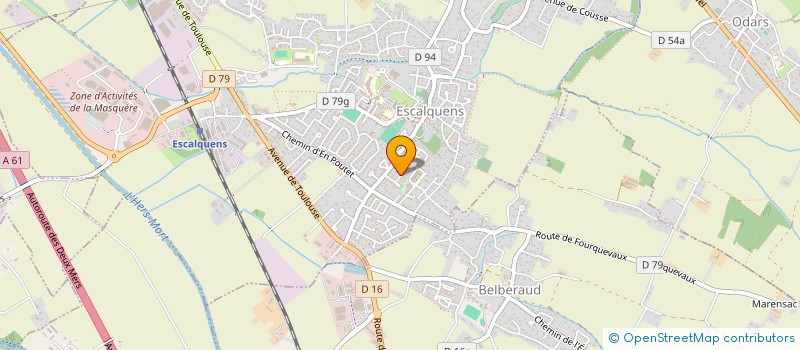 localisation de l'entreprise MONSIEUR LOIC VUILLEMOT  ESCALQUENS