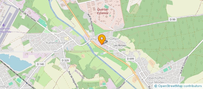 localisation de l'entreprise MONSIEUR LOIC WACHTEL  OBERHOFFEN-SUR-MODER