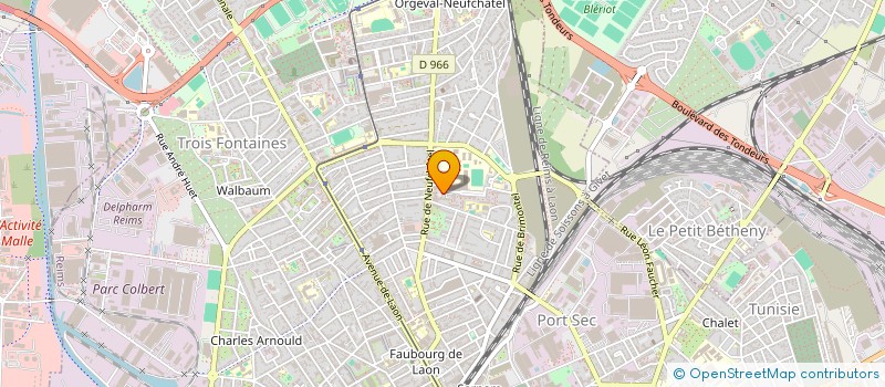 localisation de l'entreprise MONSIEUR LOIC WAWAWA  REIMS