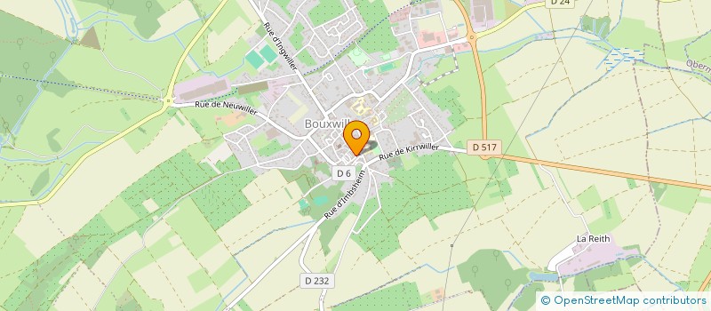 localisation de l'entreprise MONSIEUR LOIC WEBER à BOUXWILLER
