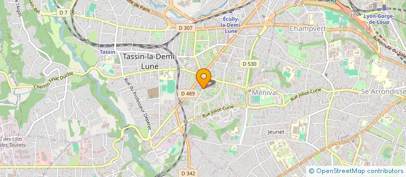 localisation de l'entreprise MONSIEUR LOIC WISSLER à TASSIN-LA-DEMI-LUNE