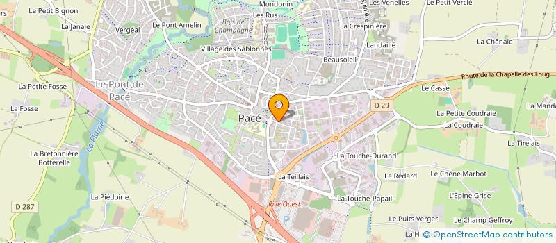 localisation de l'entreprise MONSIEUR LOIC YAMODO à PACE