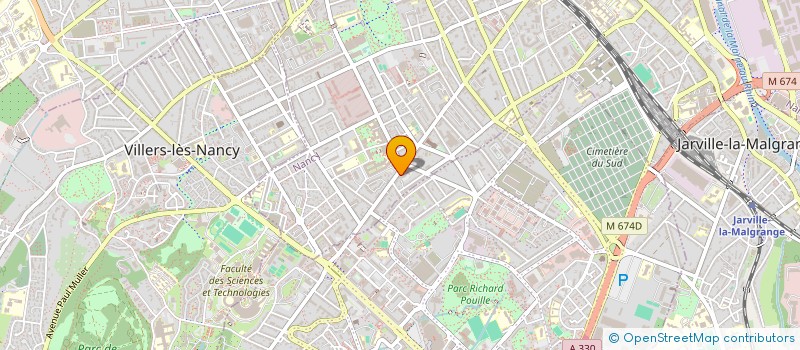 localisation de l'entreprise MONSIEUR LOIC YONGBLOUTT  NANCY