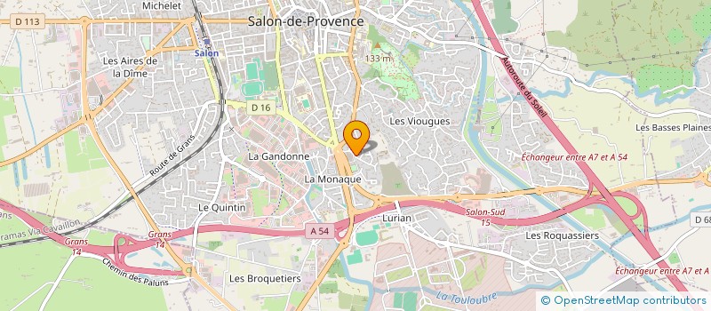 localisation de l'entreprise MONSIEUR LOIC ZEHANI  SALON-DE-PROVENCE