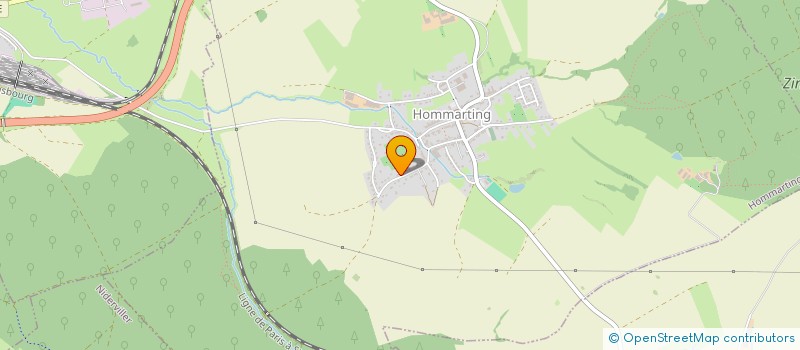 localisation de l'entreprise MONSIEUR LOIC ZERROUK  HOMMARTING