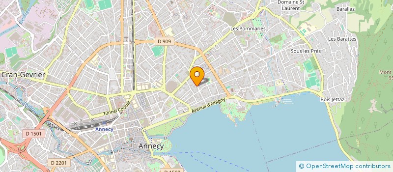 localisation de l'entreprise MONSIEUR LOIC ZIRN à ANNECY