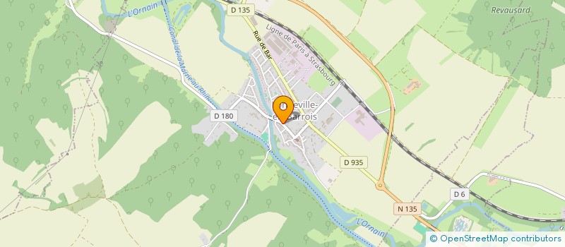 localisation de l'entreprise MONSIEUR LOIC ZORN  PLEURS