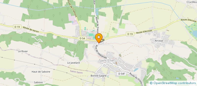 localisation de l'entreprise MONSIEUR LOICK AGATHINE  SAINT-CHEF