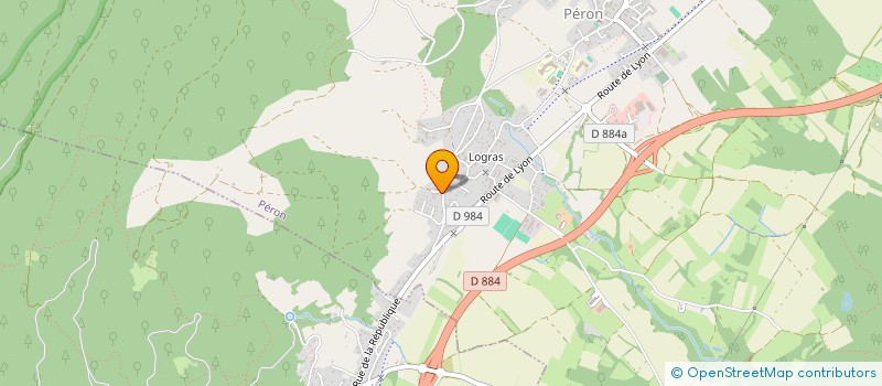 localisation de l'entreprise MONSIEUR LOICK ANDRIEUX-MARTINET  PERON