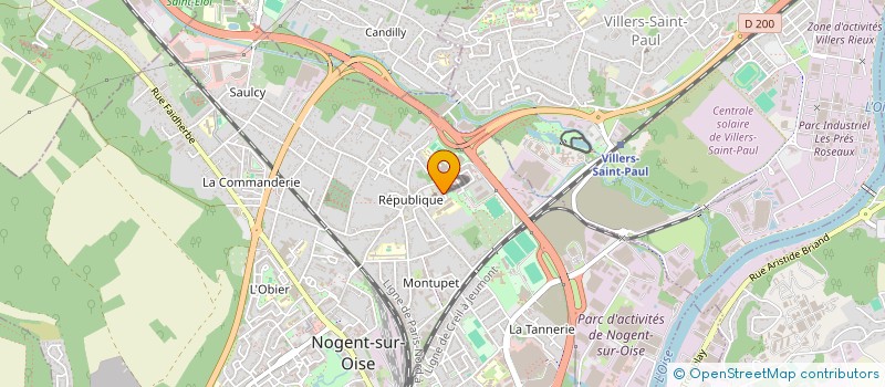 localisation de l'entreprise MONSIEUR LOICK BATANTOU  NOGENT-SUR-OISE