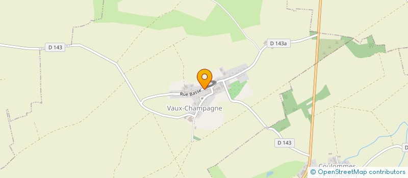 localisation de l'entreprise MONSIEUR LOICK BEAUGENDRE  VAUX-CHAMPAGNE