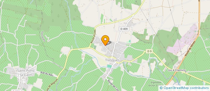 localisation de l'entreprise MONSIEUR LOICK BESCOND  TRESQUES