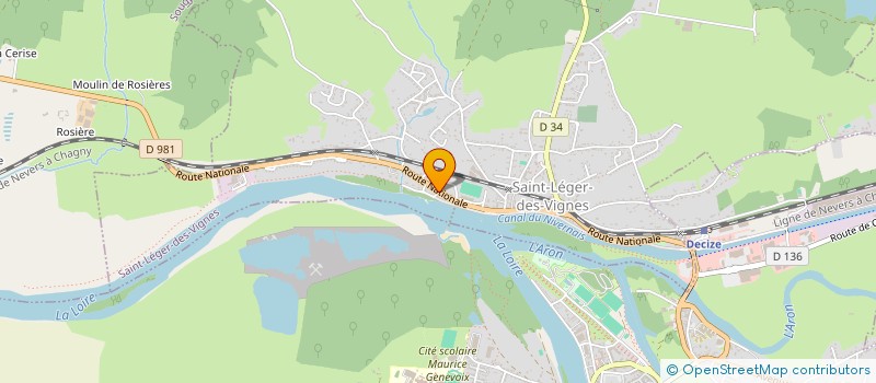 localisation de l'entreprise MONSIEUR LOICK BRESSON  SAINT-LEGER-DES-VIGNES