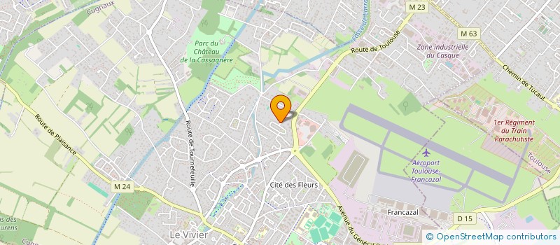 localisation de l'entreprise MONSIEUR LOICK DETRIEUX à TOULOUSE