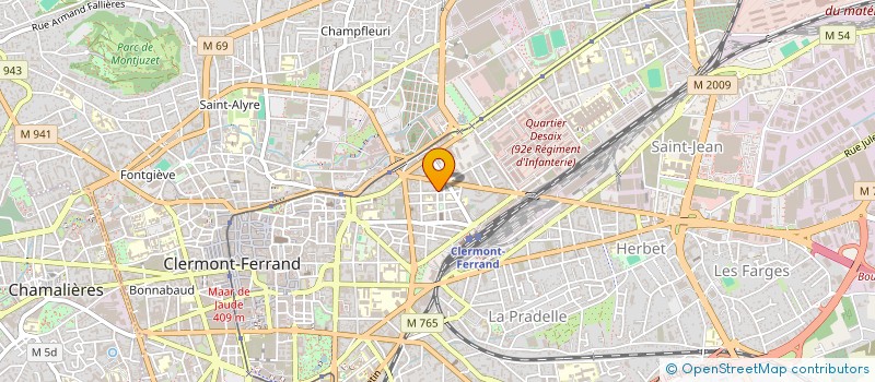 localisation de l'entreprise MONSIEUR LOICK EL-AYDI  CLERMONT-FERRAND