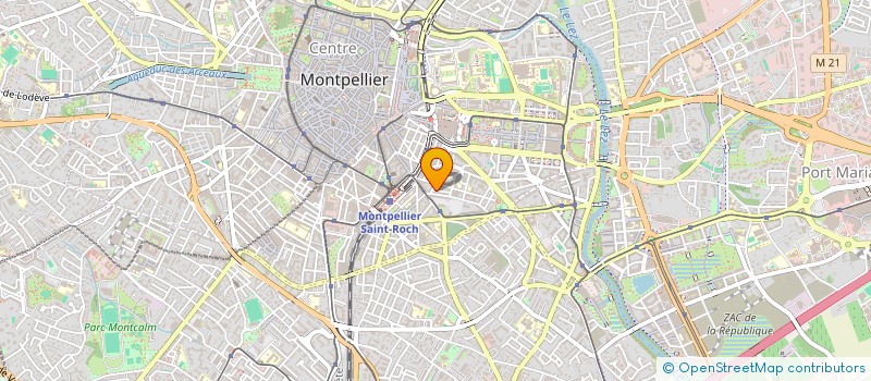 localisation de l'entreprise MONSIEUR LOICK GUILLEMINOT à MONTPELLIER