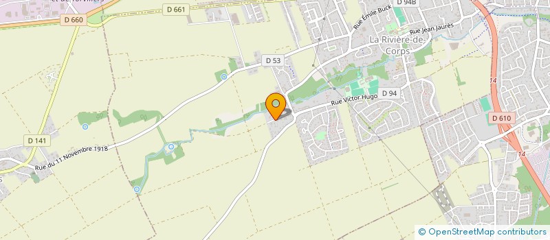 localisation de l'entreprise MONSIEUR LOICK LALLEMENT  LA RIVIERE-DE-CORPS