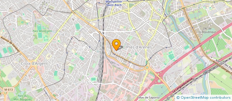 localisation de l'entreprise MONSIEUR LOICK LE GOFF à MONTPELLIER