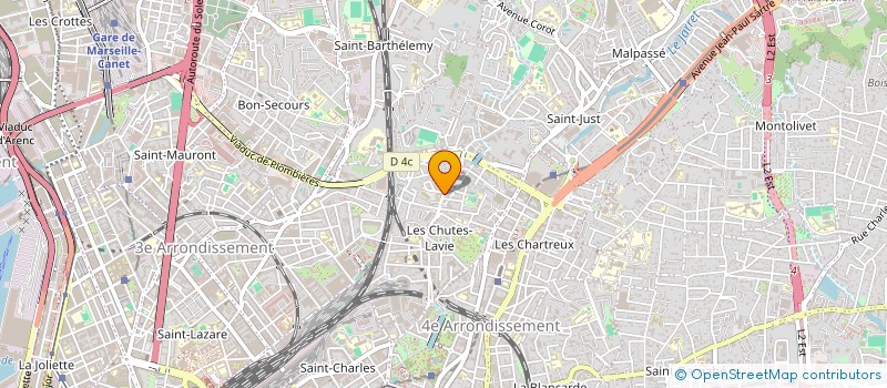 localisation de l'entreprise MONSIEUR LOICK MATHIEU à MARSEILLE