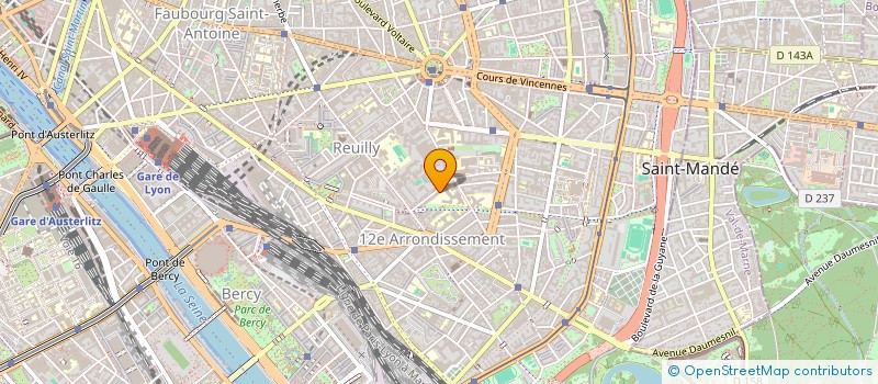 localisation de l'entreprise MONSIEUR LOICK SAUL à PARIS