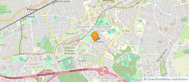 localisation de l'entreprise MONSIEUR LOICK SIOURAKAN-BADALOU  PESSAC