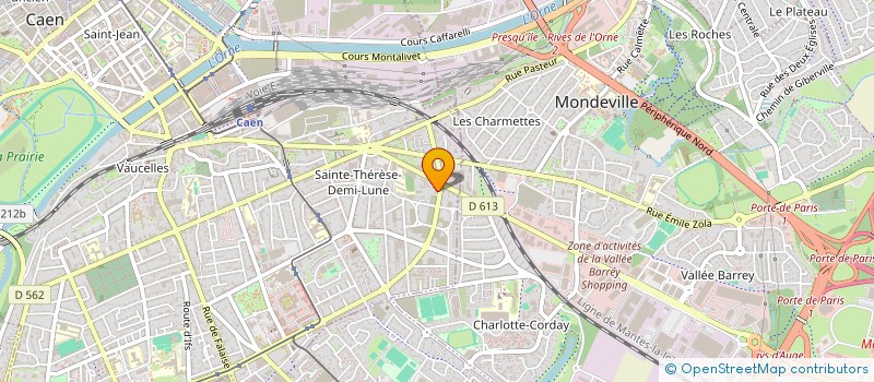localisation de l'entreprise MONSIEUR LOICK TAILLEPIERRE à CAEN