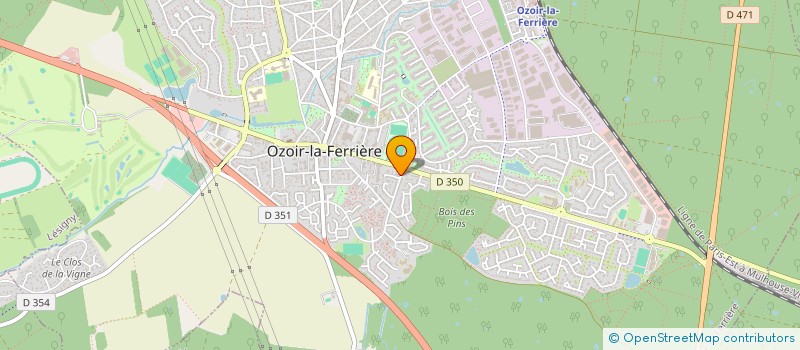 localisation de l'entreprise MONSIEUR LOIK CONSTANT  OZOIR-LA-FERRIERE