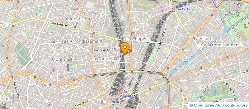 localisation de l'entreprise MONSIEUR LOIK FRANCISCO  PARIS